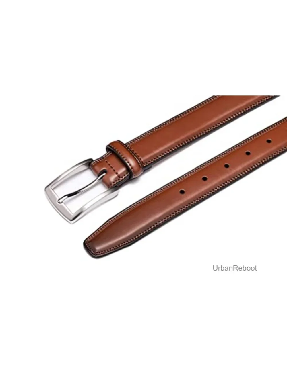 Genuine Leather Dress Belt for Men, Classic & Fashion for Work Business Casual